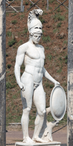Ares god van de oorlog in de Griekse mythologie (Mars)