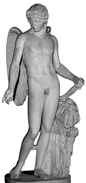 Eros god van liefde en verlangen (Amor/Cupido)