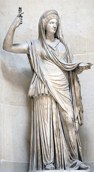 Hera godin van huwelijk, gezin en bevalling (Juno)