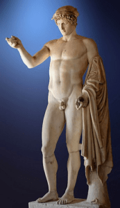 Hermes god van handel, boodschappers en reizen (Mercurius)